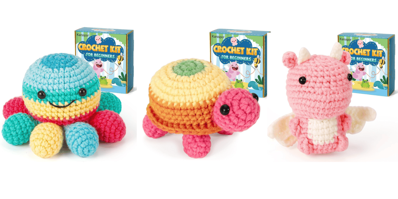 Kits de Tejido a Crochet para Principiantes a solo $7