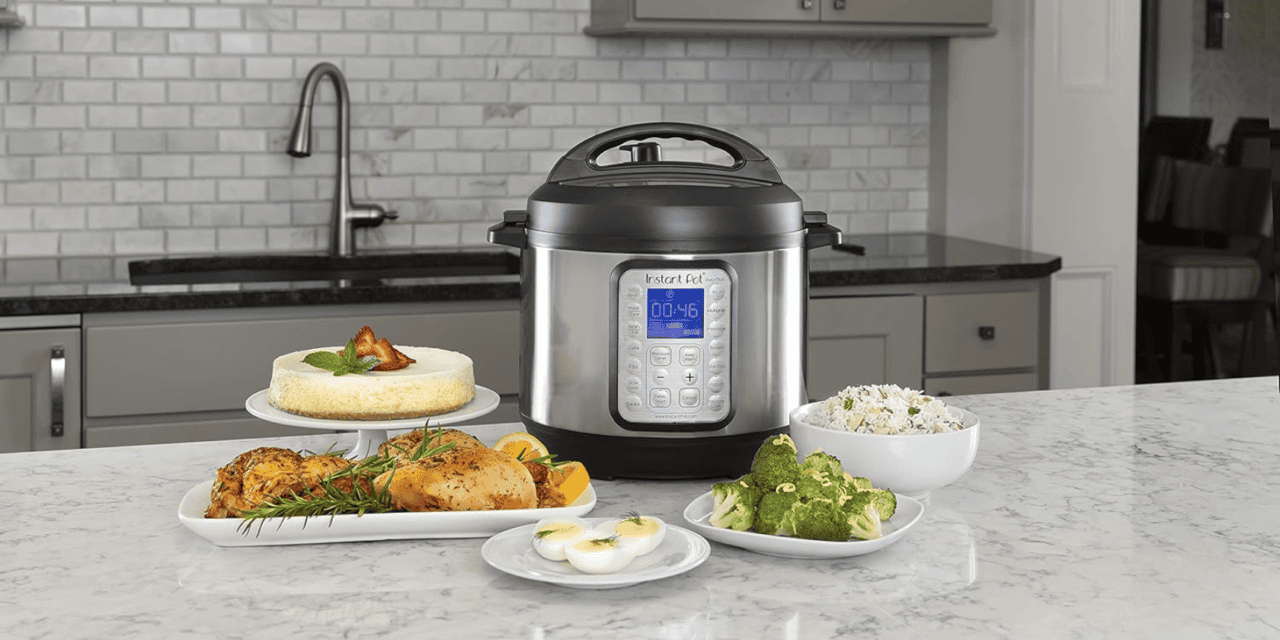 Olla de Presión Multiuso Instantpot a solo $75