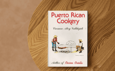 LIBRO – Puerto Rican Cookery de Carmen Valldejuli