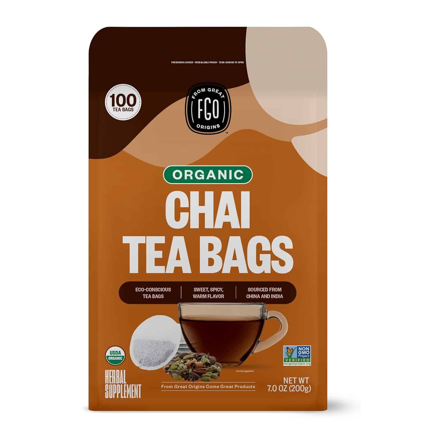 100 Unidades de Té Chai