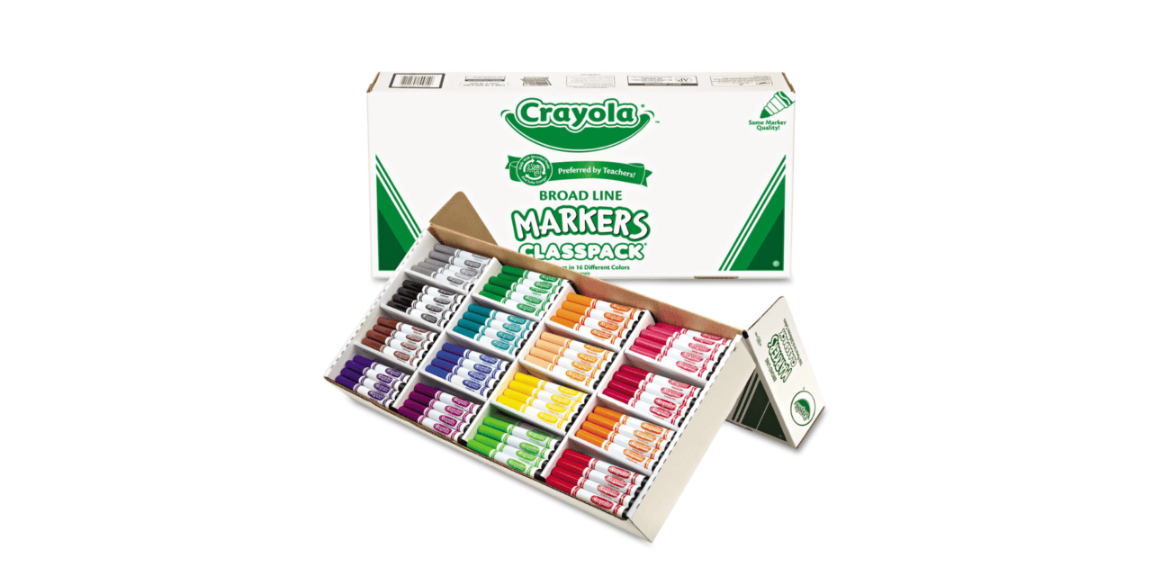 256 Marcadores Crayola a solo $54