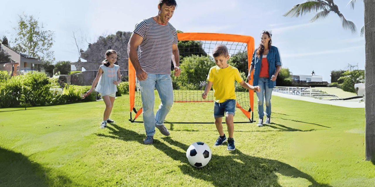 2 Porterías y Equipo de Soccer por solo $36