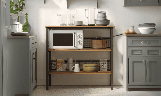 Tablillero Organizador de Cocina con ruedas a solo $90